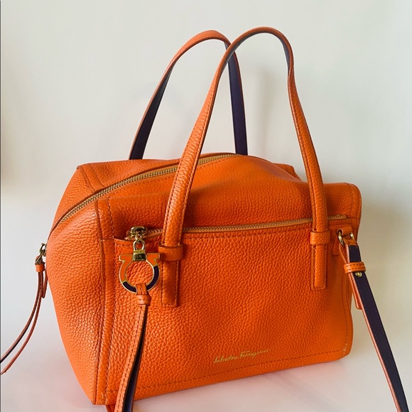 Salvatore Ferragamo Handbags - Salvatore Ferragamo Orange Handbag